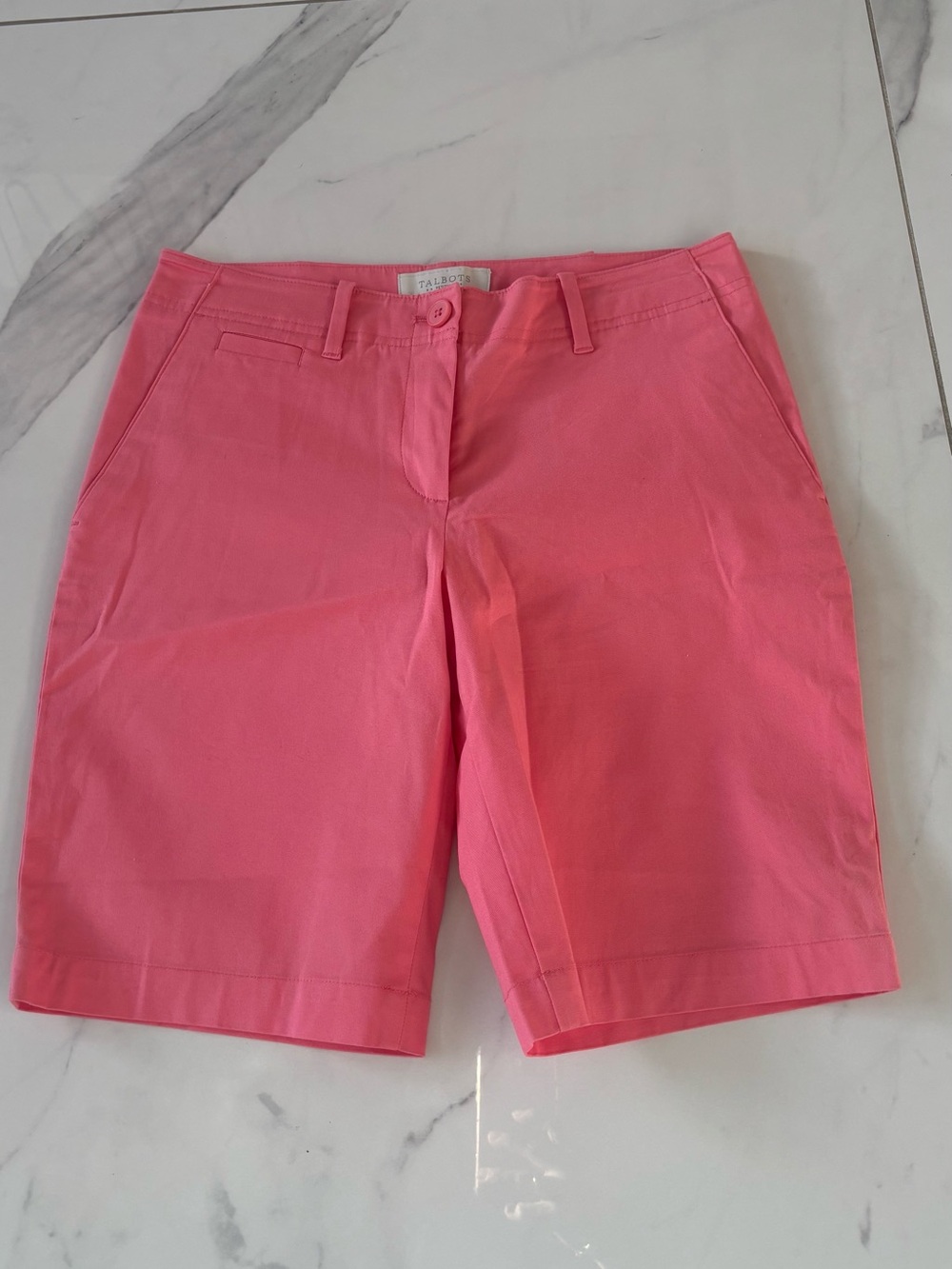 Talbots Bright Pink Bermuda Shorts